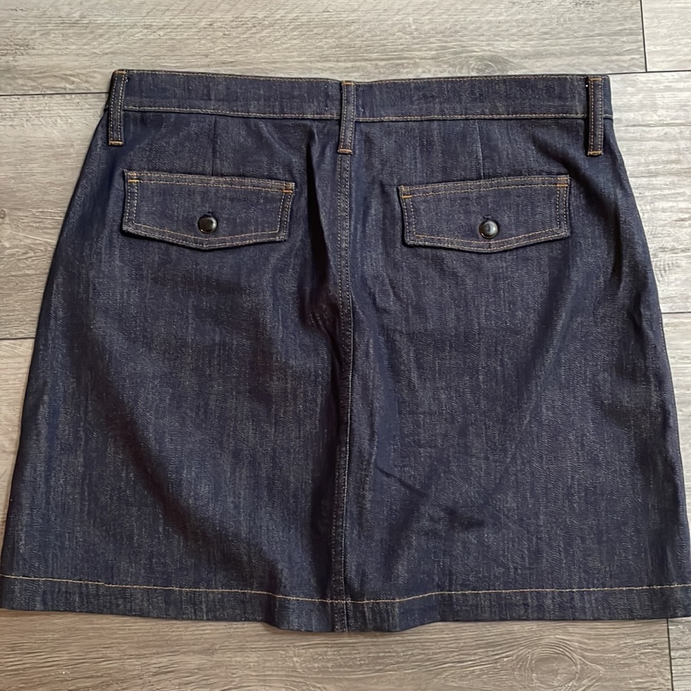 J.Crew, re-imagined‎ collection, size 32, dark denim skirt - Picture 4 of 4